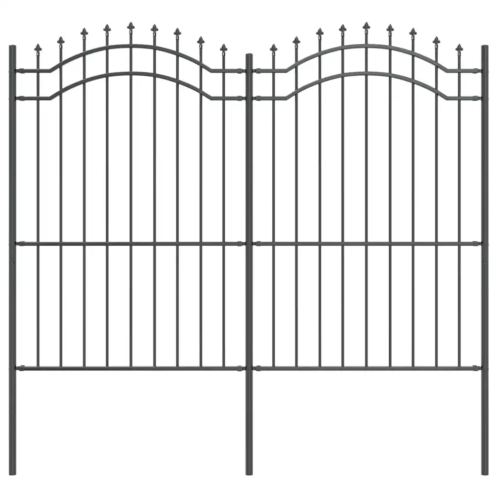 Recinzione per Giardino Woerden Grigio 240 x 215 cm 42003962