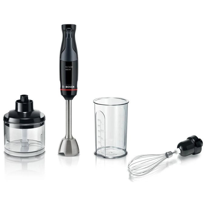 Bosch Serie 4 MSM4B621 Frullatore a immersione ErgoMaster 1000 W Nero, antracite