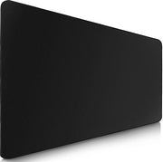 Tavolo da disegno XXL 900x400mm con bordi senza bordi - anti-slip - mouse pad estensibile - supporto per scrivania - nero - migliora velocità e precisione.