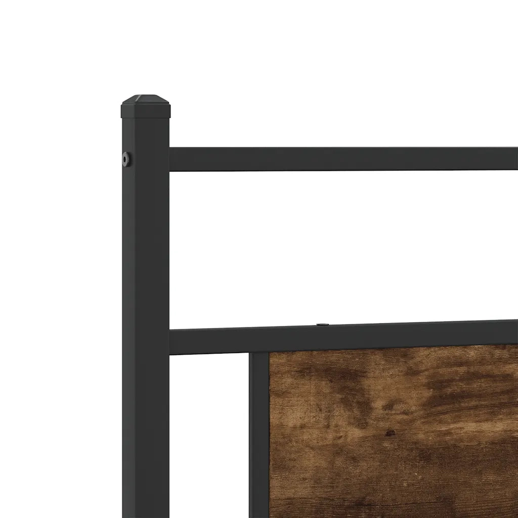 Giroletto senza Materasso Rovere Fumo 100x200 cm in Truciolato 4106738