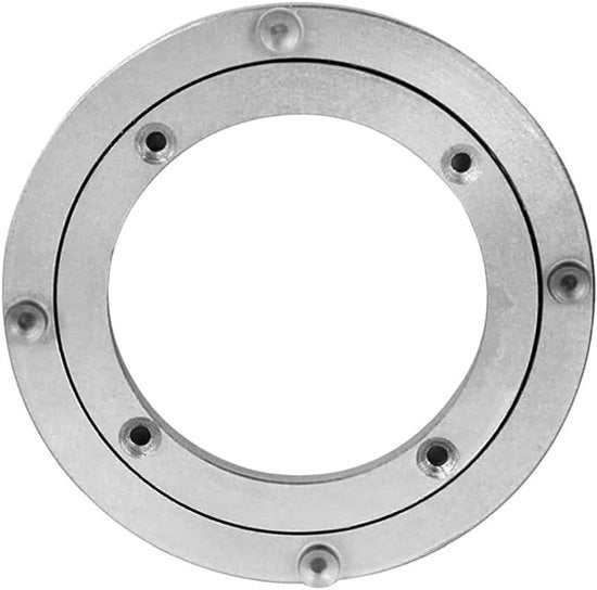 Tavolo di lavoro con supporto rotante in lega di alluminio per ristoranti e decorazioni di torte con diametro interno di 8,9 cm