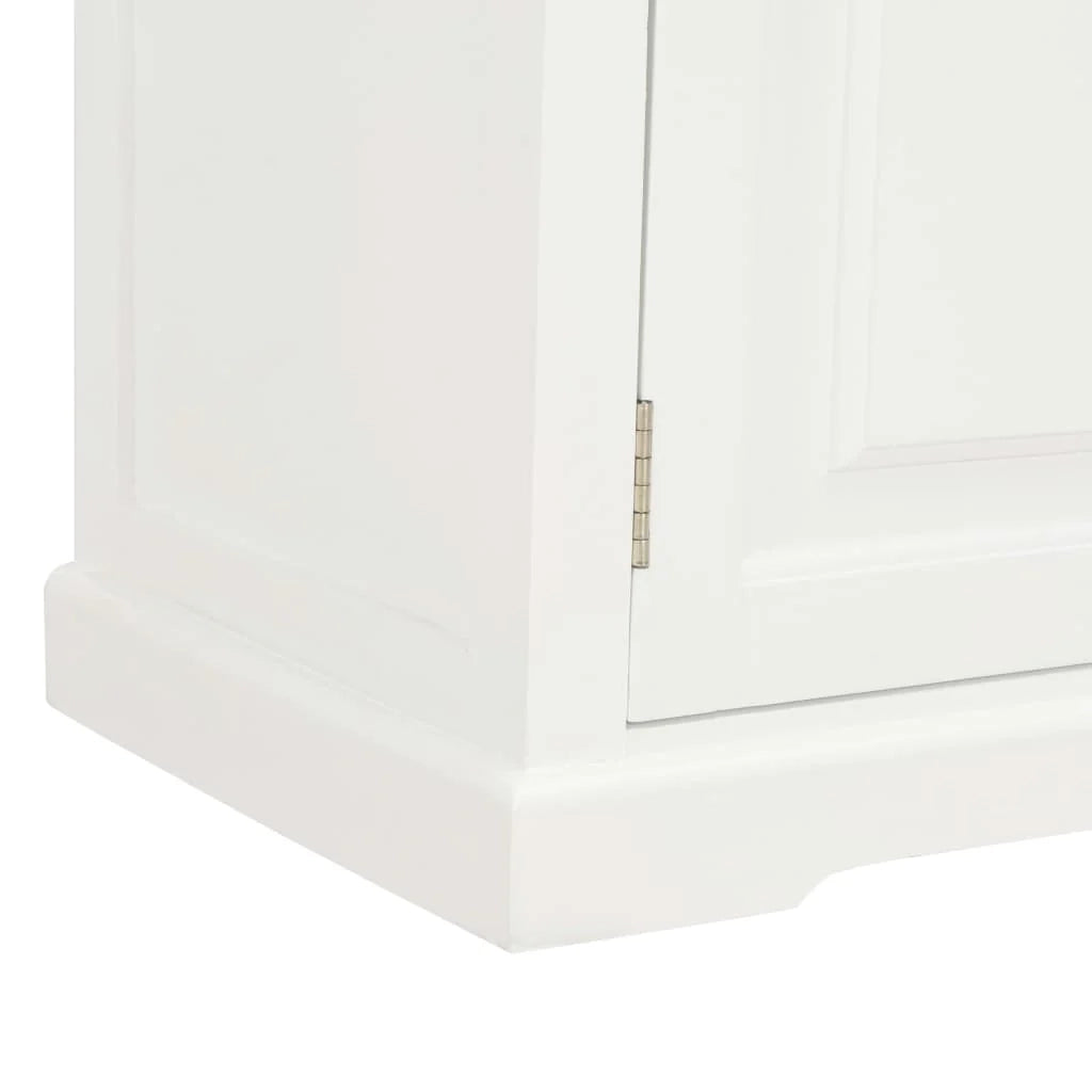 Mobile/mobiletto/credenza porta TV in legno bianco da 90 cm (2502118)