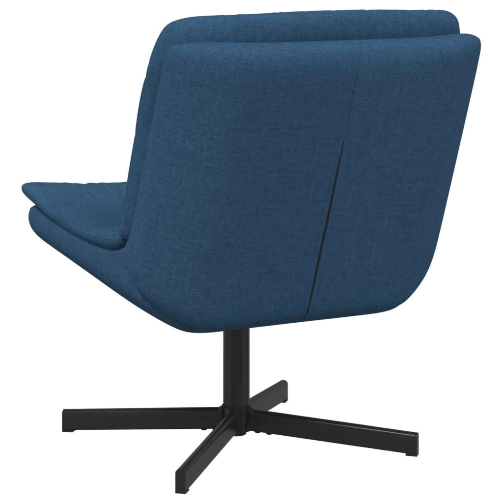 Sedia girevole Blu 63 x 75 x 76 cm Tessuto 42007357