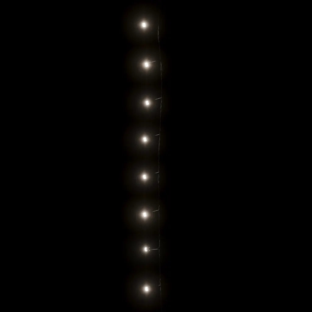 Stringa di Luci 600 LED Interno Esterno IP44 60m Bianca Fredda CFW2103094