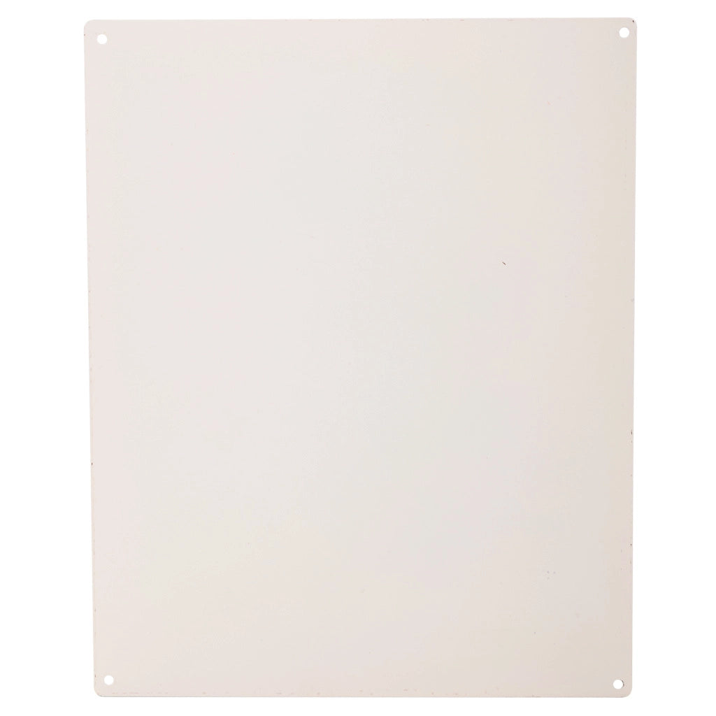 Piastra da parete in metallo rosso 20x25x0,06h