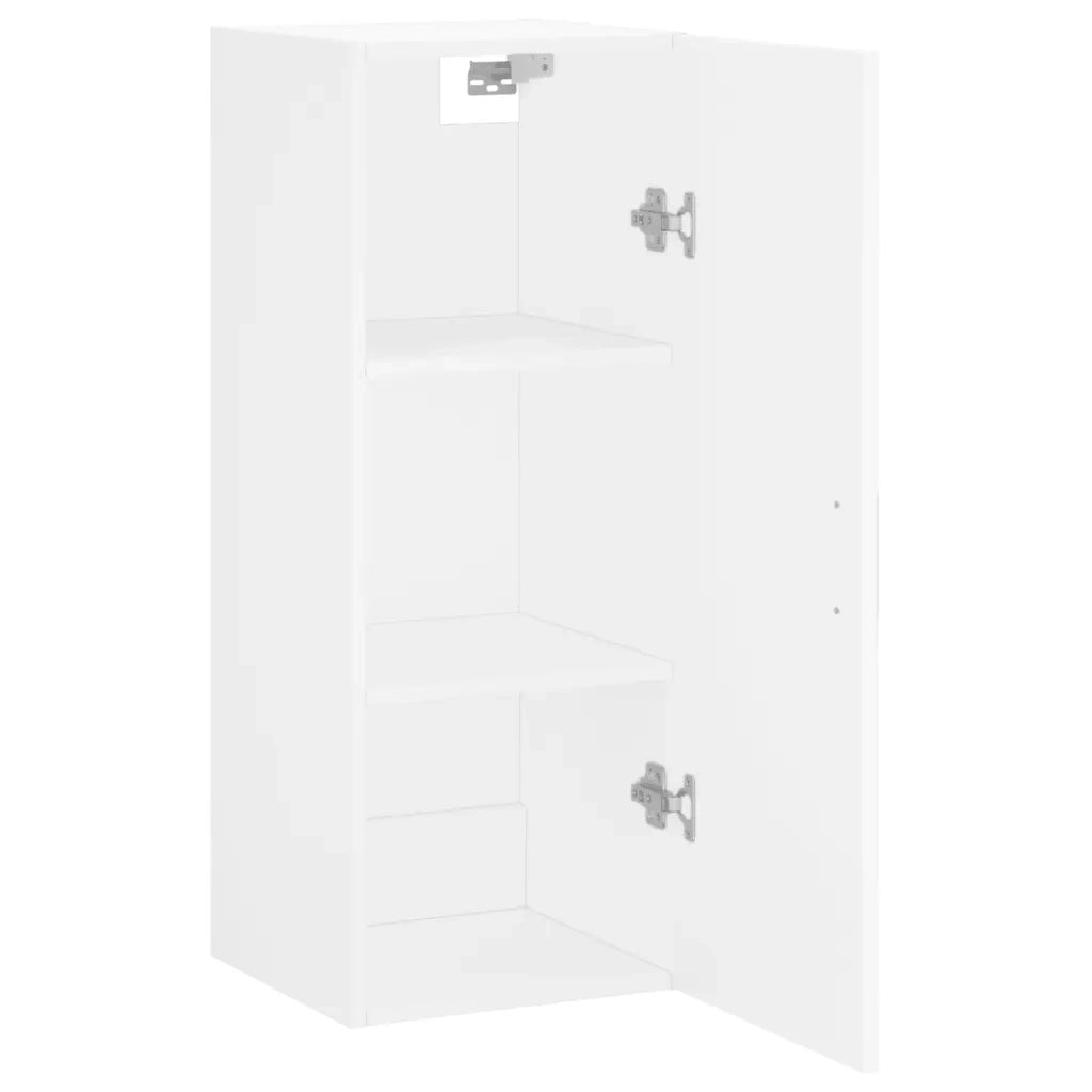 Mobile a Parete Bianco 34,5x34x90 cm 828868