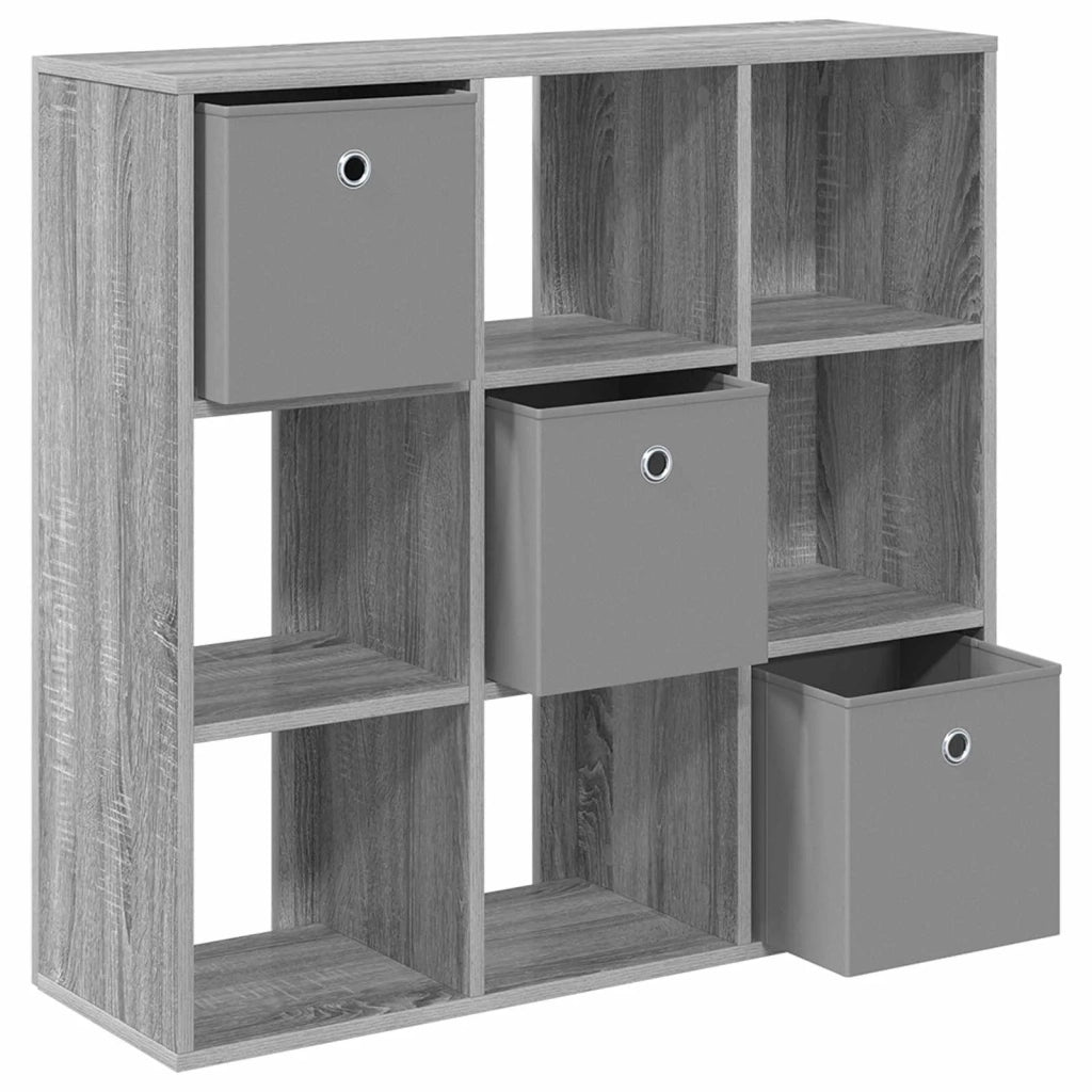 Credenza con cassetto Grigio Sonoma 88,5 x 29 x 84,5 cm 8000489