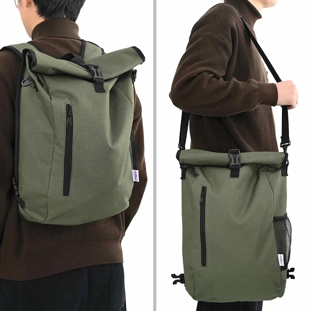 Borsa per biciclette Oliva 31 x 13 x 58 cm Poliestere CFW3355073