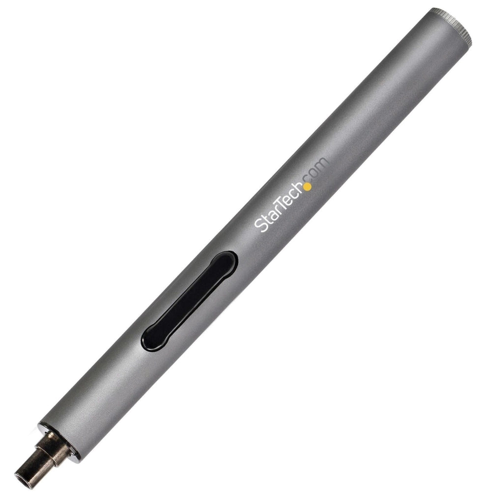 StarTech.com Set di cacciavite elettrico di precisione a 20 pezzi - Kit di cacciaviti a batteria portatile/mini per riparazioni di elettronica - magnetico - senza filo (CTK20PCEDRIVE)