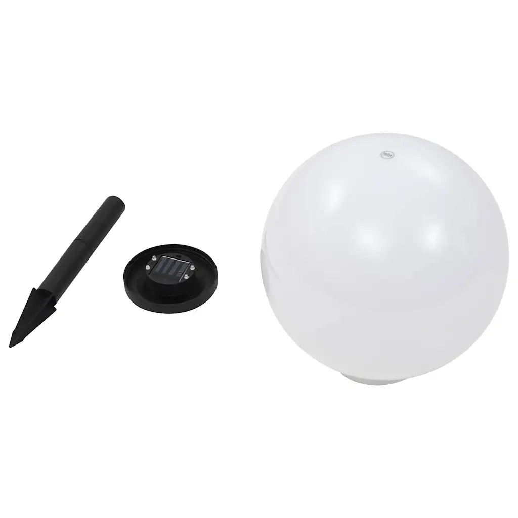 Lampade Solari da Esterni Sferiche 2 pz LED RGB 30 cm CFW8389599