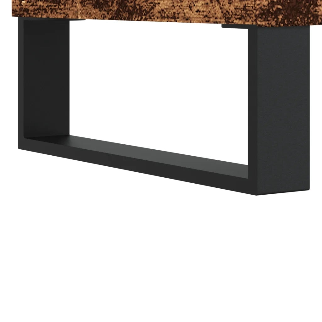 Tavolino da Salotto Legno Antico 90x50x36,5 cm in Truciolato 857340