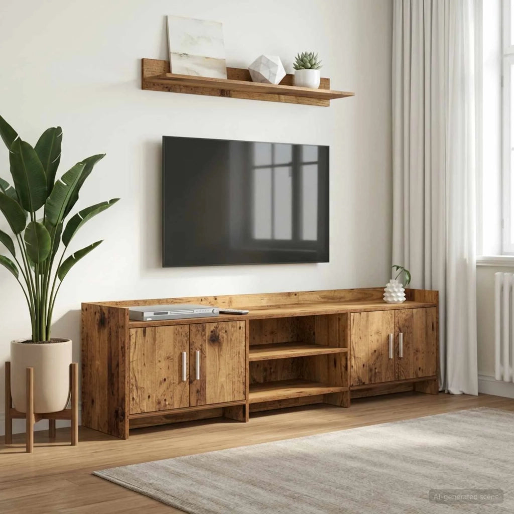 Mobile TV 168 x 33 x 47 cm Legno antico Legno ingegnerizzato 8011185