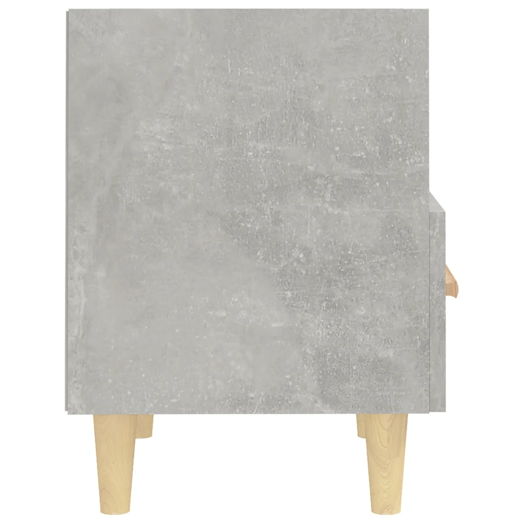 Comodini 2 pz Grigio Cemento 40x35x47 cm 812015