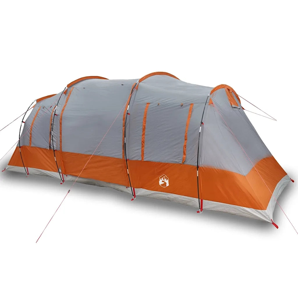 Tenda Familiare a Tunnel per 6 Persone Grigia Impermeabile 4009418