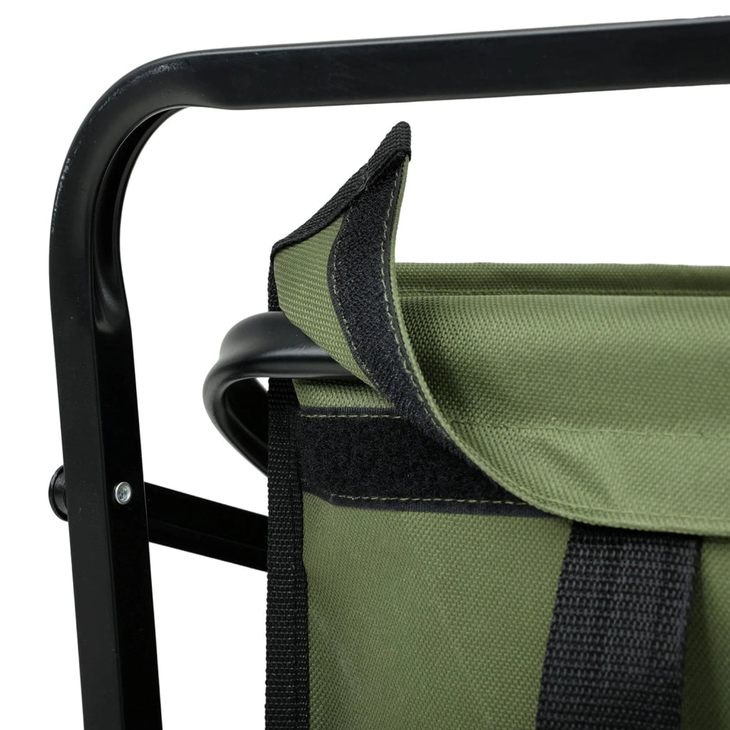Carrello da Spiaggia Pieghevole TYRS con Ruote in Plastica, Portata Massima 120 kg, Colore Verde