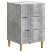Armadio da Notte con cassetto Grigio Cemento 43 x 41 x 66,5 cm 894558