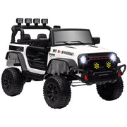 Auto Elettrica per Bambini 3+ Anni ¨C Xylo ¨C 12V Bianco con Telecomando LED