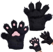 Maniche invernali per donne - Costume - Pelle sintetica - A forma di gatto - Maniche zucchero e resistenti - Maniche per cosplay - Maniche invernali per donne