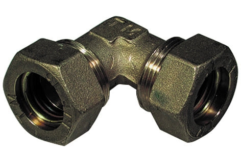 GOMITO A 90  ° DOPPIO  O-RING  TIEMME- 14- TIEMM- pezzi 1