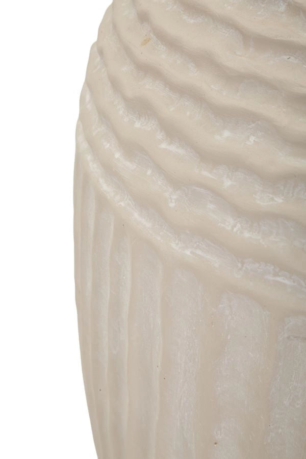Vaso Mist Ø30x38,5 cm in Mgo Crema