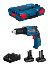 Avvitatore per Cartongesso BOSCH GTB 12V-11 (2 x 6,0 Ah + GAL12V-40 + L-Boxx 102)