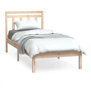 Letto singolo | Letto per adulti | Giroletto 75x190 cm Small Single in Legno Massello