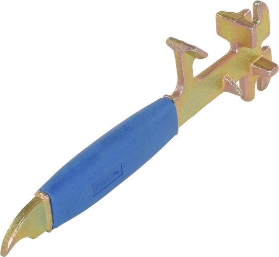 Apri-paila in acciaio per pail di plastica e acciaio da 5 galloni - 11" di lunghezza - 3-1/2" di larghezza - 1" di spessore