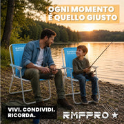 RMF PRO SEDIA PIEGHEVOLE DA SPIAGGIA BLU