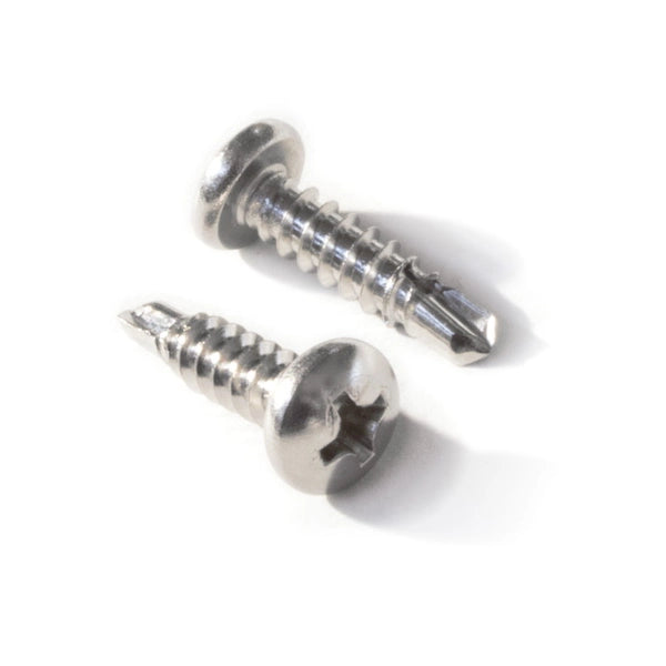 VITE AUTOPERFORANTE TEKS ZINCATA BIANCA Ø 4,2 X 13 mm - 1000 pezzi- AKIFIX