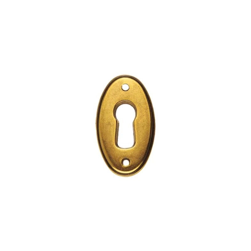 BOCCHETTA PER MOBILI '30625' 22x37 mm - Ottone antico - METAL GROUP