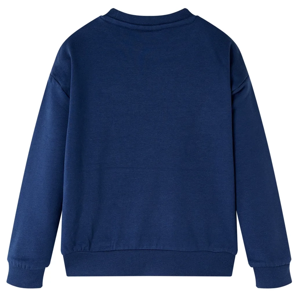 Felpa da Bambina Blu Marino 104 13665