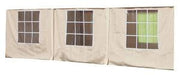 SET TELI LATERALI DI RICAMBIO MT. 3X6 PER GAZEBO CARPOT MAGNUM
