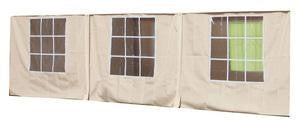 SET TELI LATERALI DI RICAMBIO MT. 3X6 PER GAZEBO CARPOT MAGNUM