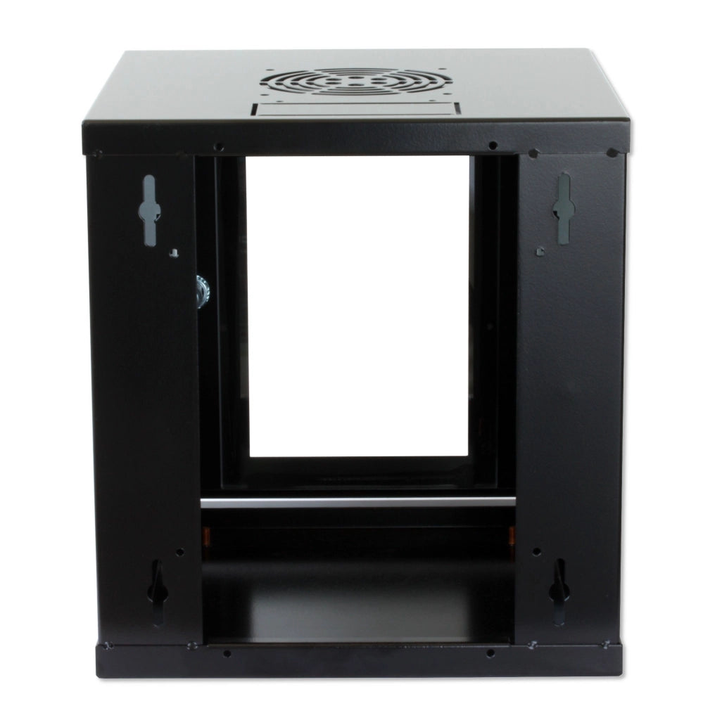 Armadio Rack 10'' a muro 6 unità Nero