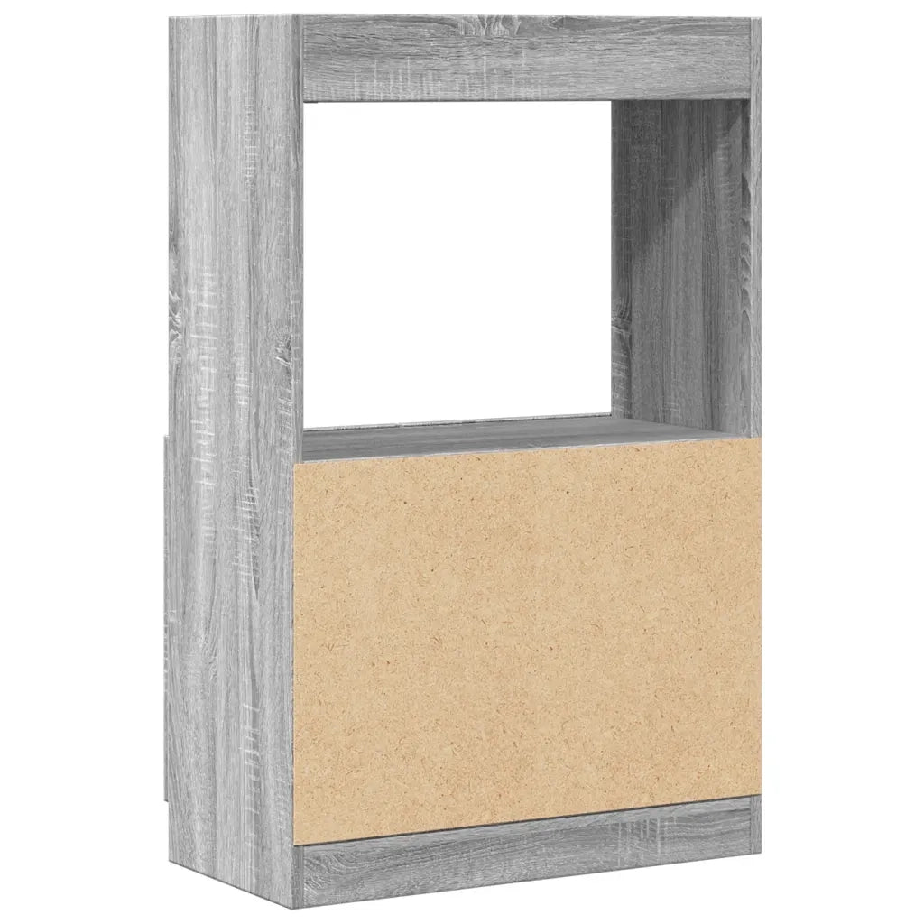 Credenza | Madia | Buffet da pranzo | Armadio da pranzo Grigio Sonoma 63x33x100 cm in Truciolato