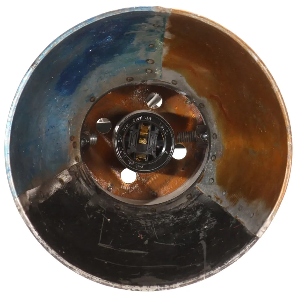 Lampada da Pavimento con 2 Paralumi Multicolore E27 344405