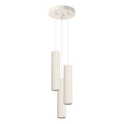 Lampada a sospensione moderna beige Ø20 3xGU10 GRAVIO
