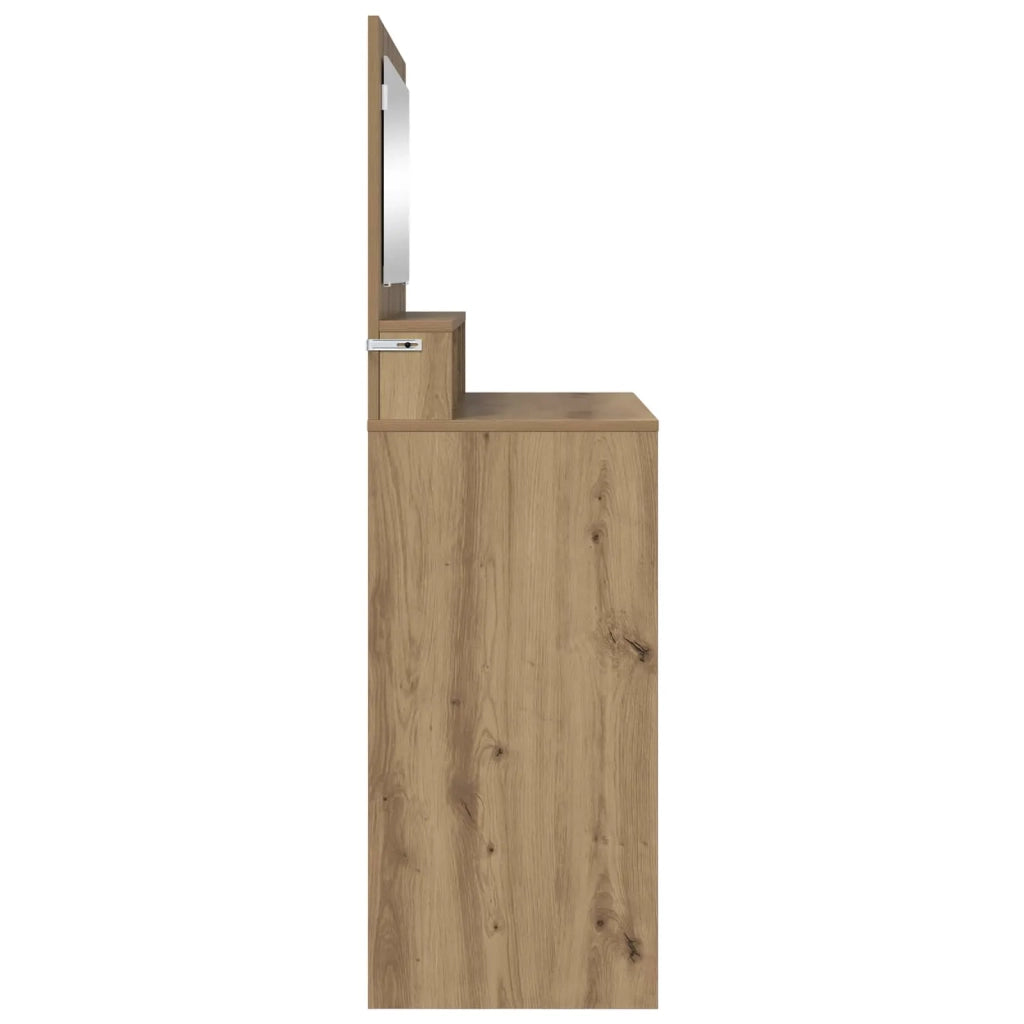 Tavoli da Trucco per Camera da Letto Rovere artigianale 888986