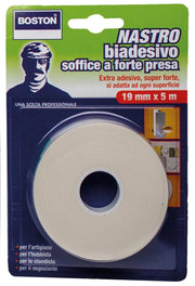 12pz nastro biadesivo forte boston  ml.5x19mm cod:ferx.17156
