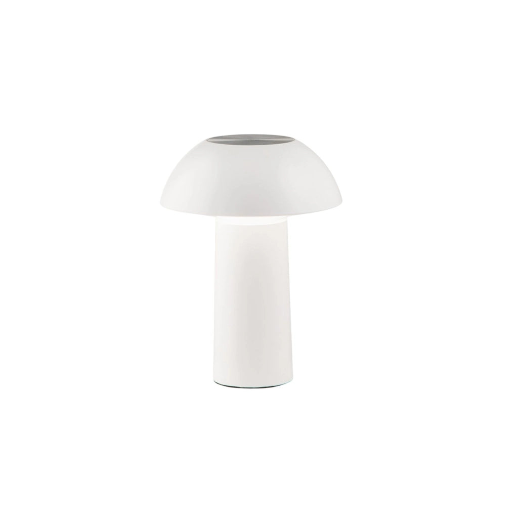LAMPADA DA TAVOLO LED MYKES BIANCA 4,5W 300LM CCT 3000K / 4000K / 5000K DIMMERABILE 16X21CM