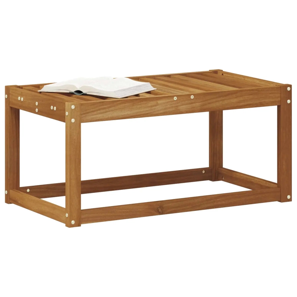 Panchetto da Giardino-Sgabello da Esterno Naturale 79 x 43 x 37 cm