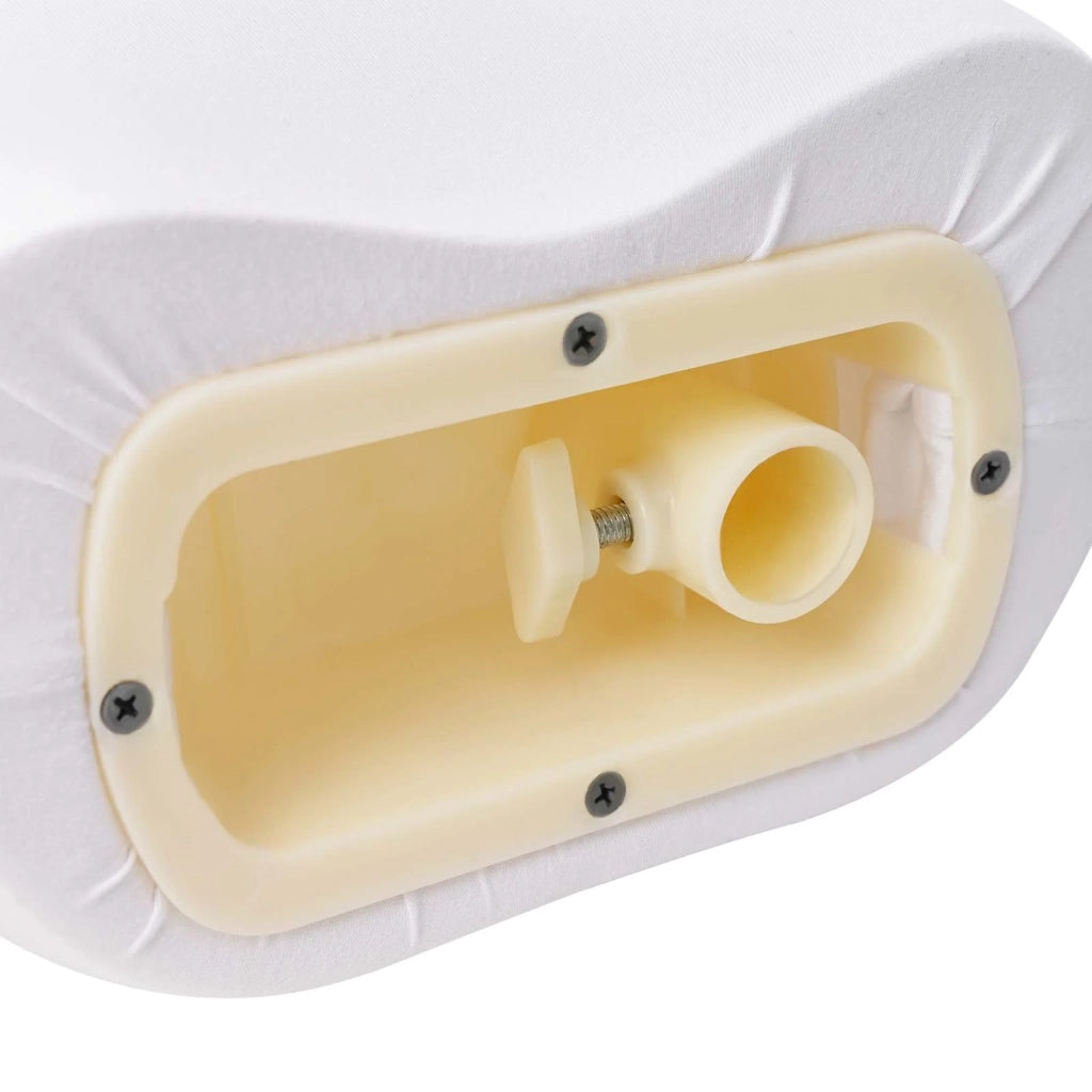 Manichino Regolabile 120-150 cm con Base Unisex PP Bianco 42041707