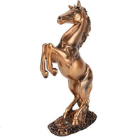 Scultura Decorativa a Cavallo Stile Europeo (Giallo)