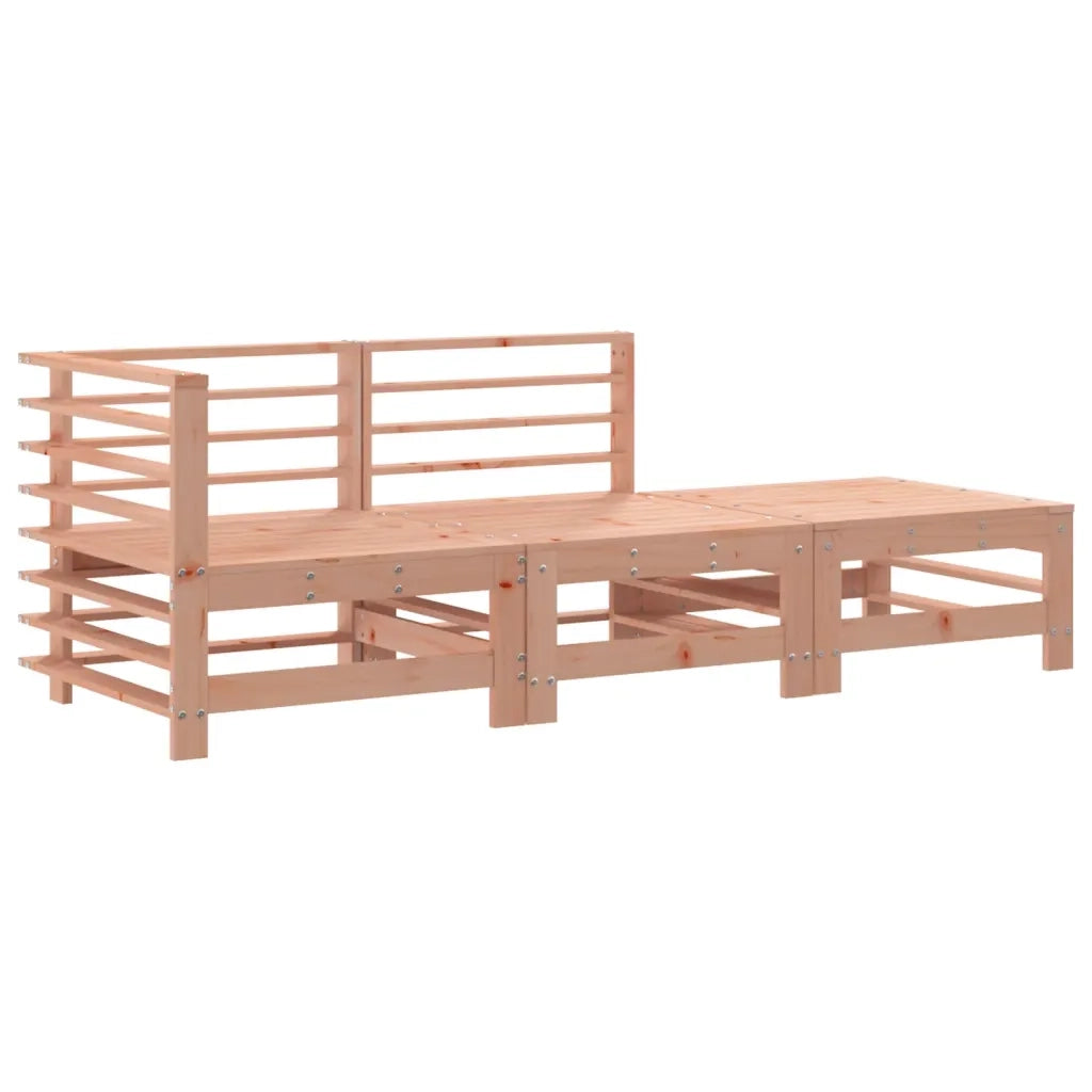 Set Divani Giardino 3pz con Cuscini Legno Massello di Douglascod mxl 76510