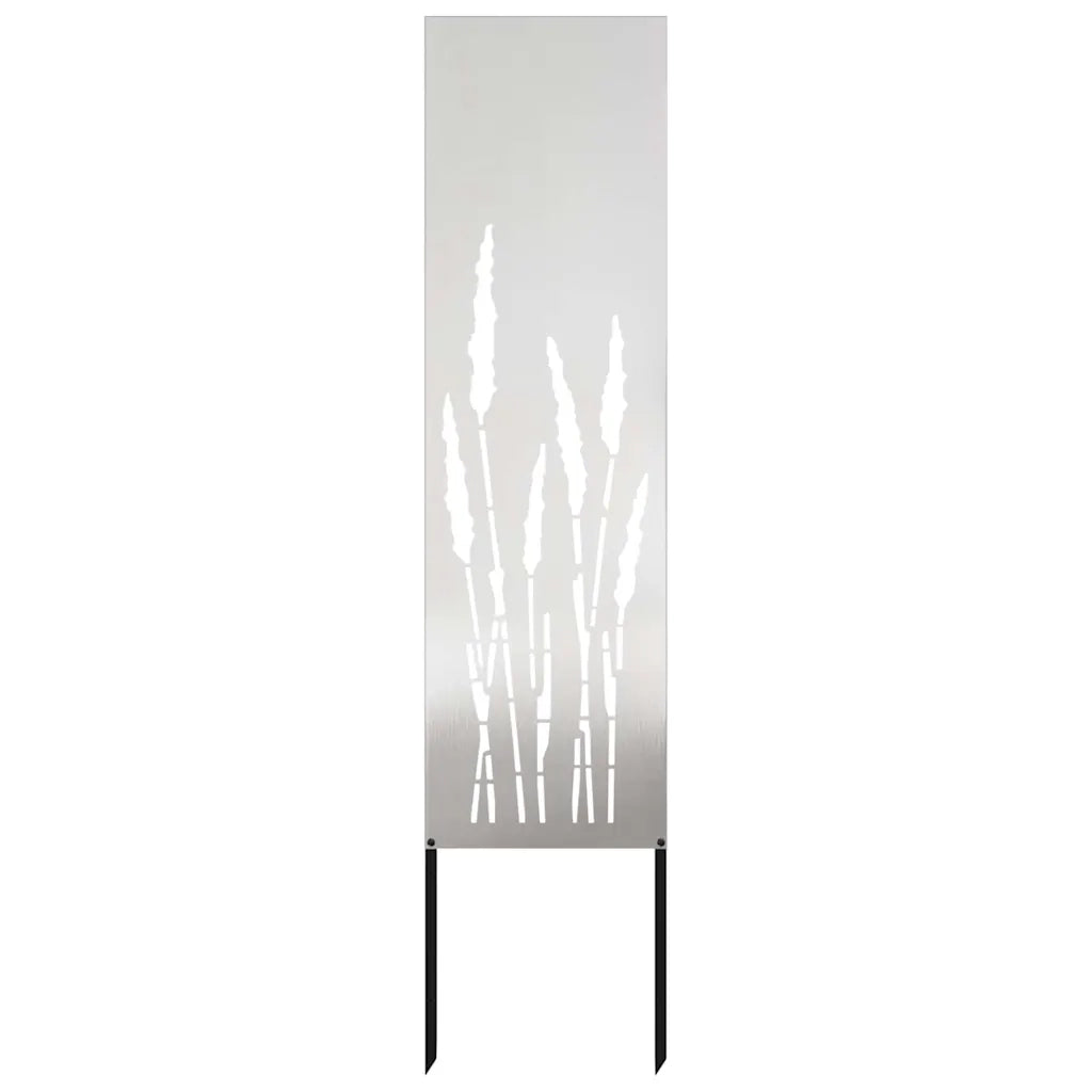 Schermo per privacy in giardino Traforo Argento 32 x 140 cm 876242