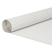 Recinzione da Giardino | Recinzione da cortile Bifacciale Bianca 1,8x3 m in PVC