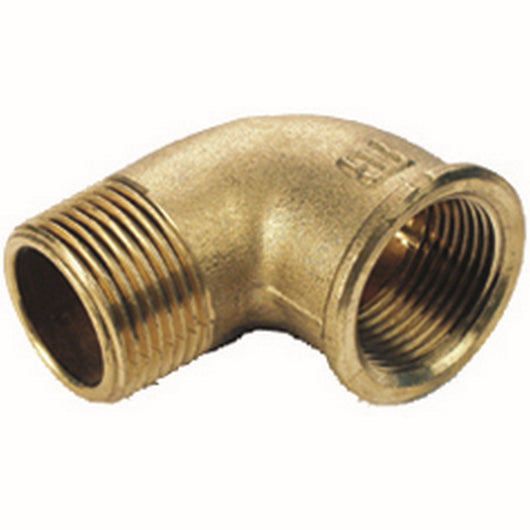 idraulica gomito maschio femmina gr.3/8 in ottone giallo cod:ferx.86264