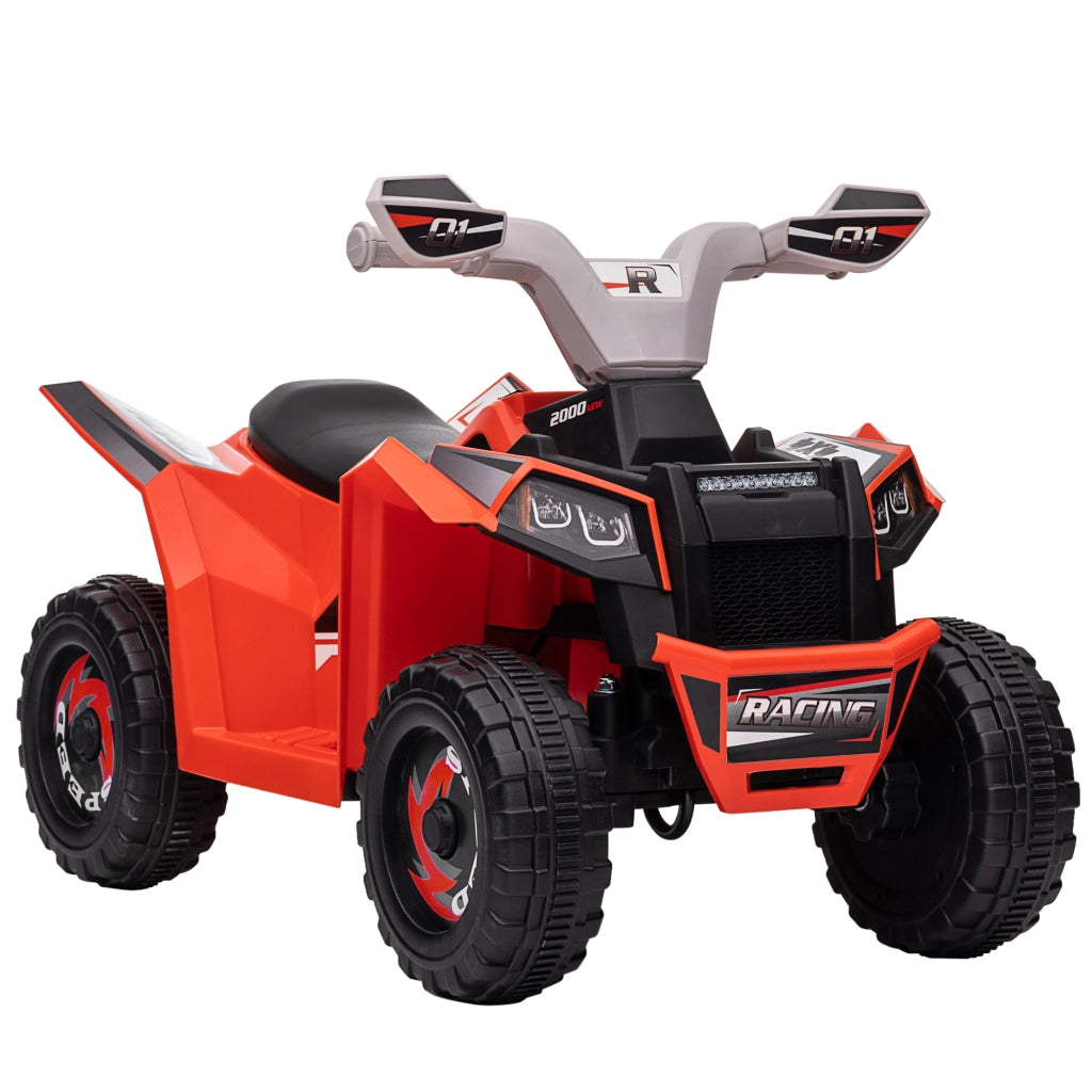 Quad elettrico per bambini ¨C Minimal ¨C Rosso 70x41.5x48.5 cm