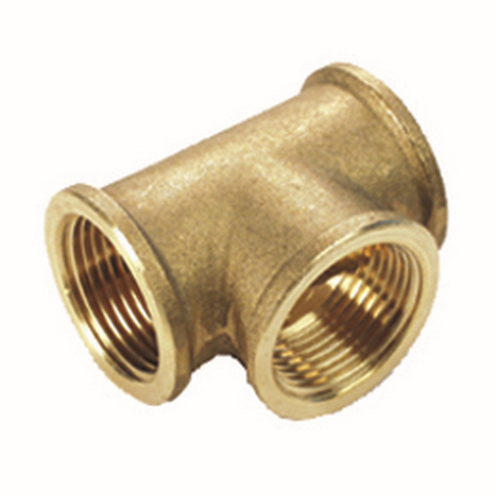 idraulica - tee art.130 gr.3/8  ottone giallo cod:ferx.86272