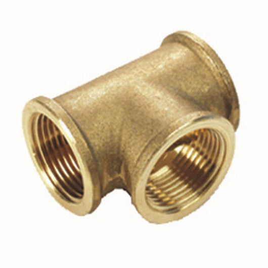 idraulica - tee art.130 gr.3/4  ottone giallo cod:ferx.86274